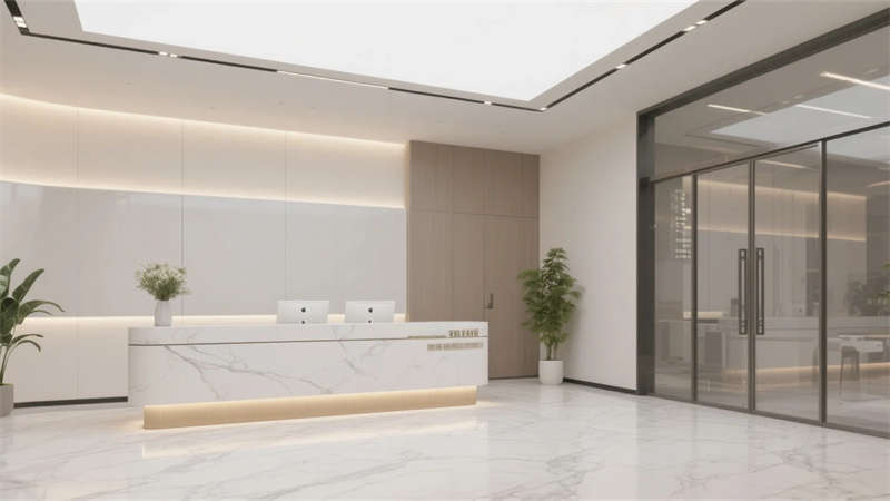 智能舒適，高效靈動，合肥現代簡約辦公空間設計