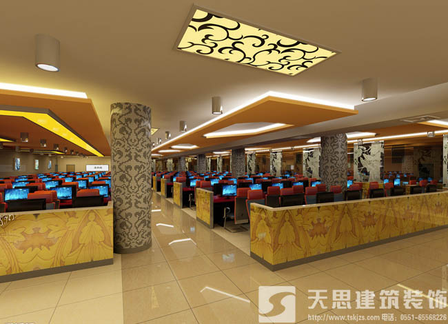 合肥網(wǎng)吧裝修設計