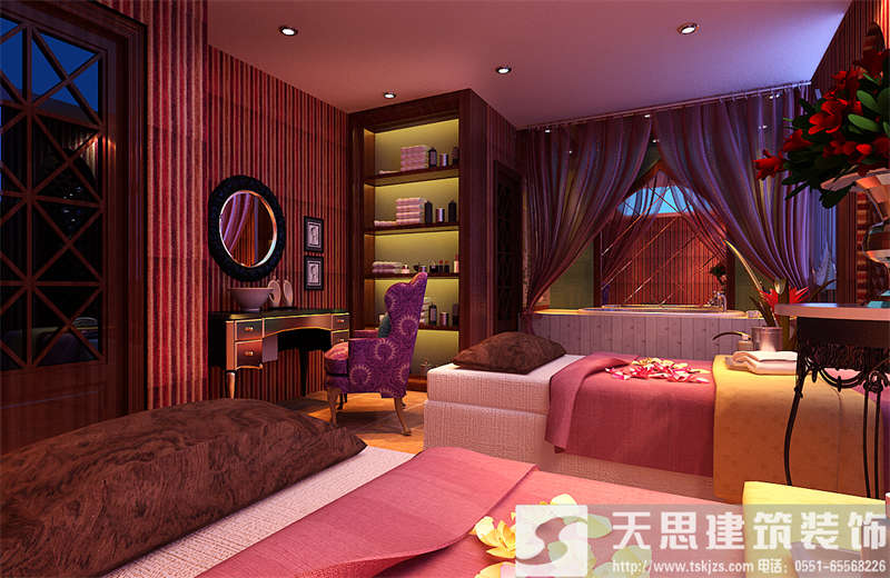 獻給愛美的你美容院裝修設(shè)計效果圖