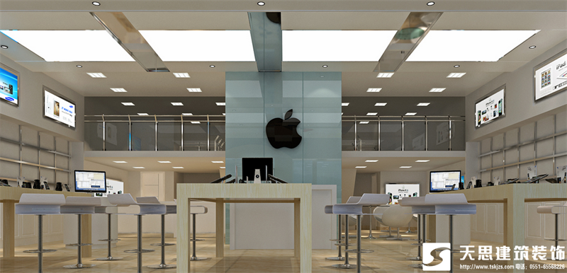 合肥蘋果專賣店設(shè)計(jì)裝修風(fēng)格，專賣店裝修，專賣店設(shè)計(jì)