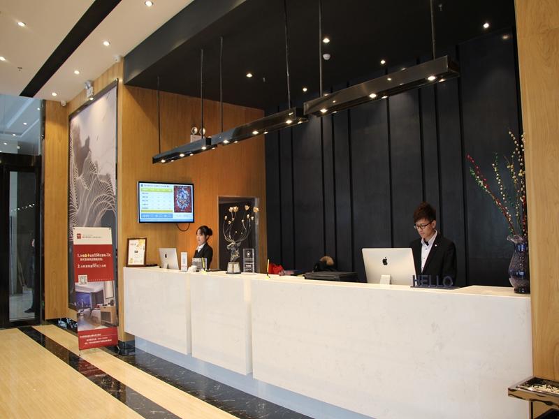 六安酒店裝修設(shè)計實景欣賞：尚客優(yōu)酒店六安店